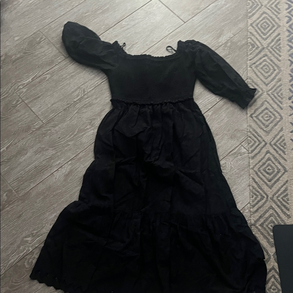 Lilly Pulitzer Black Long Sleeve Dress